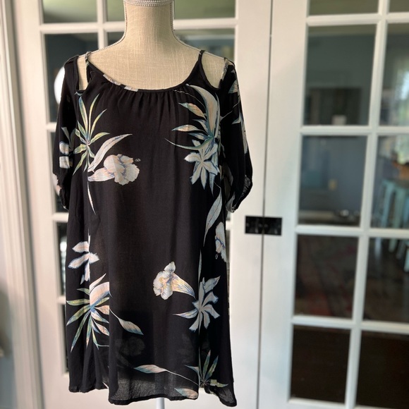 Roxy peek shoulder summer dress size S - Picture 5 of 7